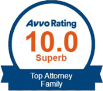 Avvo 10.0 Rating Top Attorney- Family
