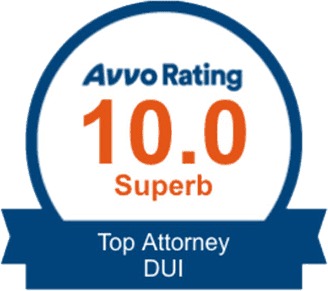 Avvo 10.0 Rating Top Attorney - DUI